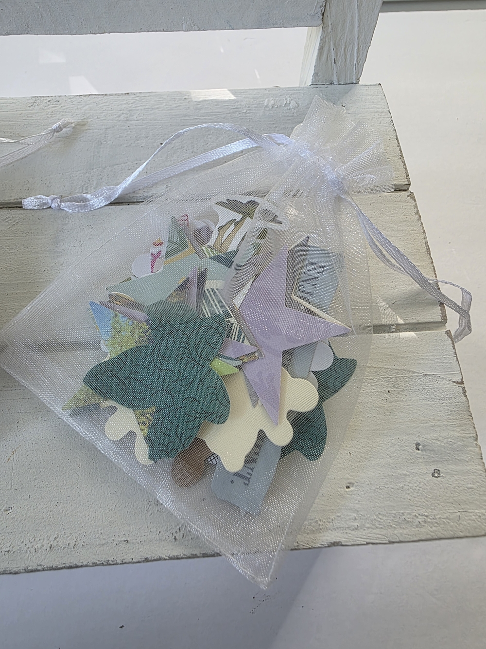 Crafting Box Filled with Mystery Scrap Paper And Ephemera - Picture 14 of 16